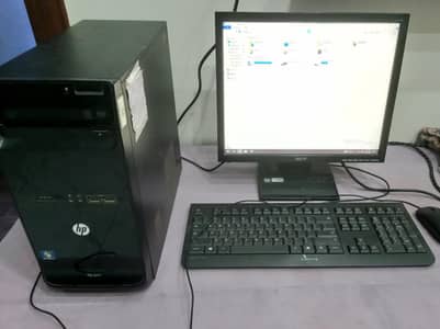 Complete PC Setup | Core i5 | 16GB RAM | 128GB SSD | 19" LCD