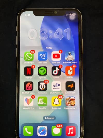 IPhone X pta approved 256 gb