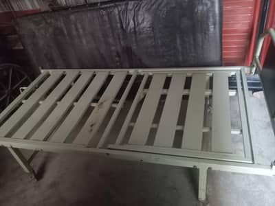 patient bed with mattress