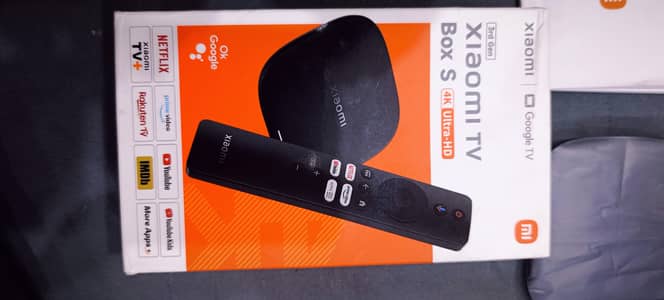 Xiaomi TV Box S 4K ultra HD 3r Gen