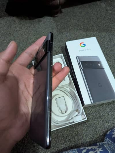 google pixel 6 pro 8 ram 128 GB full box