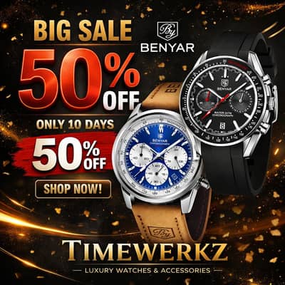 ⌚ TIMEWERKZ Exclusive Offer for benyar watches