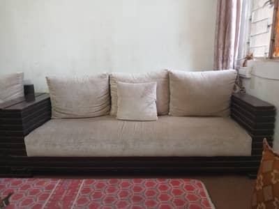 wooden sofa for sale urgent