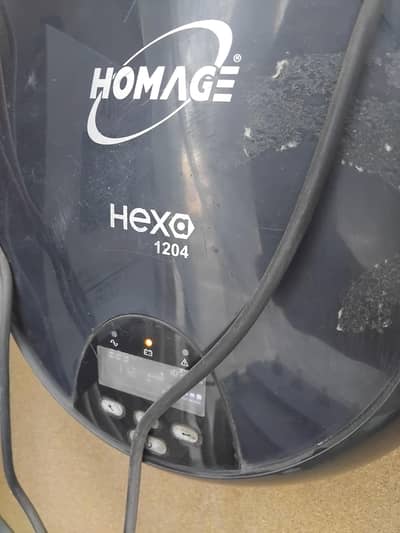 homage hexa 1204 (900watt)+ simtek 100 A mppt solar charge controller