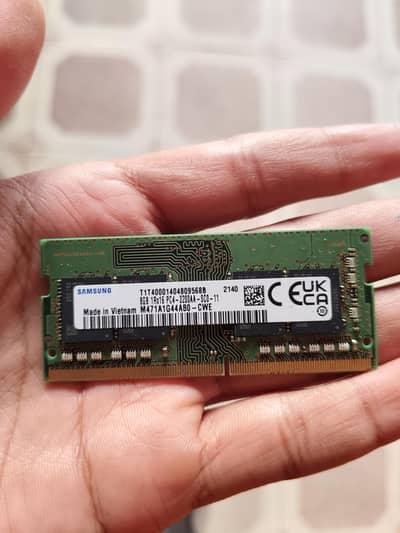 Samsung 8GB DDR4 3200MHz Laptop RAM (PC4-3200) – Excellent Condition