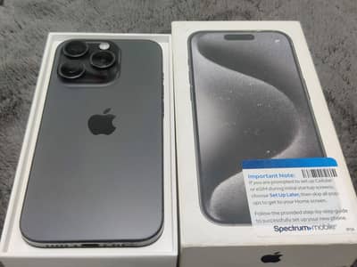 Iphone 15 pro with Box