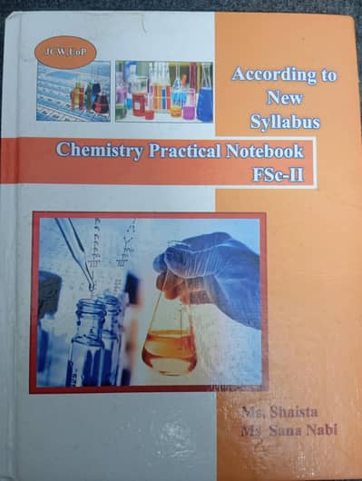 chemistry practical  fsc part2