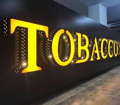 3d Signboard makers | LED neon sign | panaflex sign board | printing