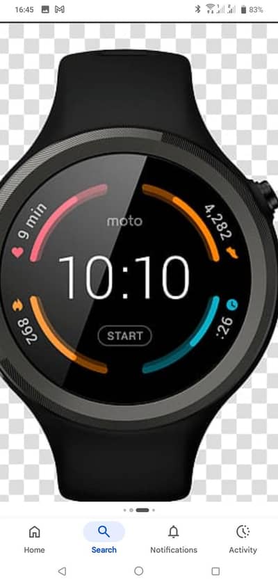 Moto 360 1st & 2nd generation sports smart watches by Motorola