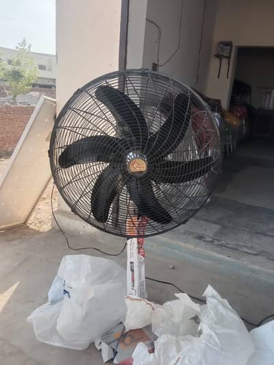 Heavy Duty Pedestal Fan / Stand Fan – Powerful Air – Good Condition
