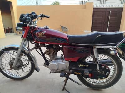 want to sale Honda 125 total genuine