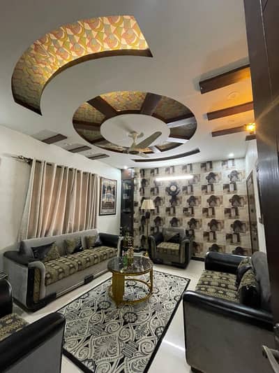 240 yds Corner Triple Story Bungalow Gulshan e Iqbal 60 ft Road