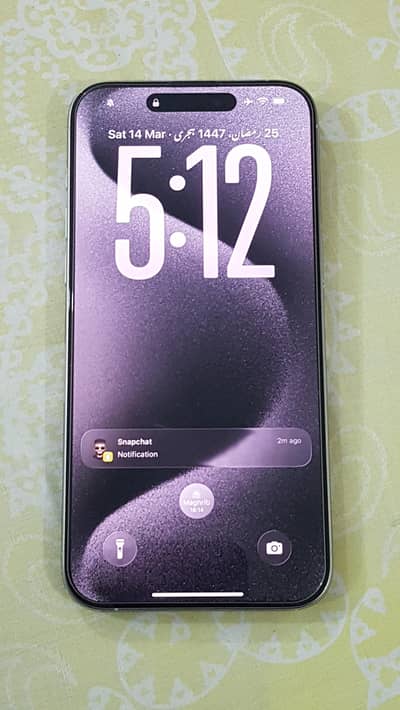 Apple Iphone 15 Pro Max White Titanium JV