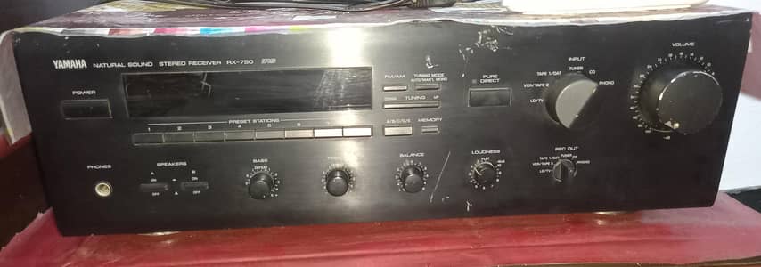 Yamaha Natural Sound Stereo Receiver RX-750
