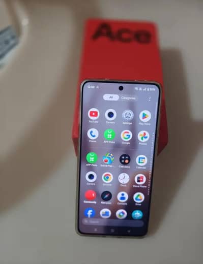 OnePlus ace 5 12+12/256 full box 3 month sim time