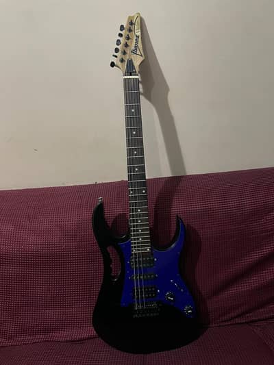 Ibanez electric guitar Steve Vai shape ,can be exchanged with semi
