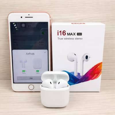 i16 Max Airpods | Premium Edition | V5.0 Bluetooth | Brand New