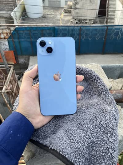 Iphone 14 plus In Sky Blue colour