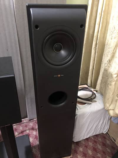 kef towers speakers reference model 2