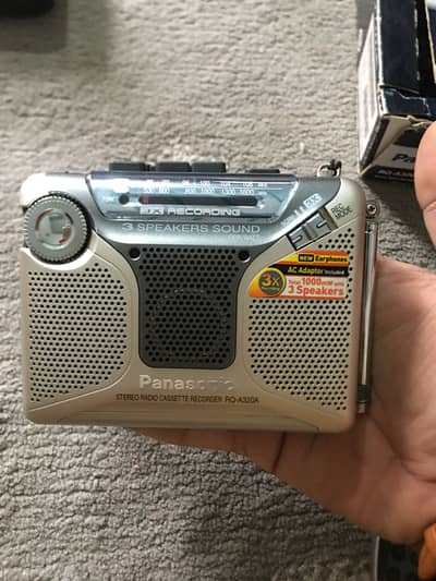 Panasonic stereo radio Cassette recorder