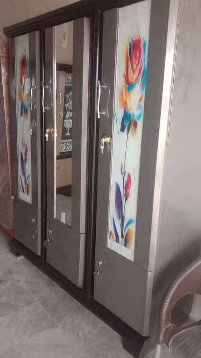 Heavy Duty 55 KG Steel Almari – Strong Wardrobe for Bedroom