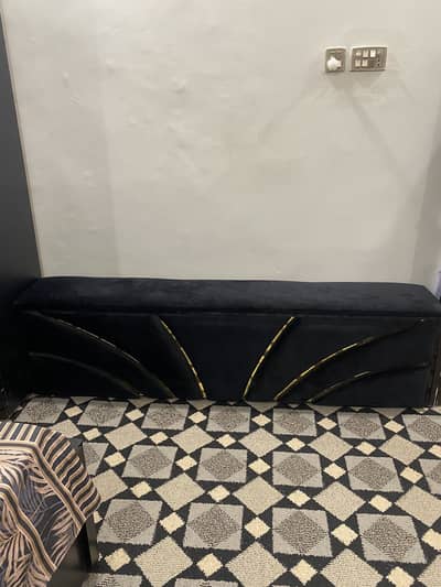 Bedside sofa with storage for sale