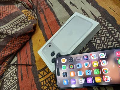 17promax silver color both esim lush just like new