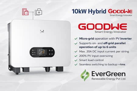 GOODWE 10 KW Hybrid with LCD