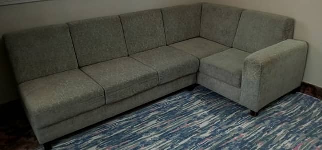 Corner  seven seater sofa set