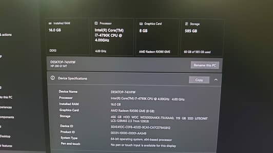 i7 4th gen gaming pc