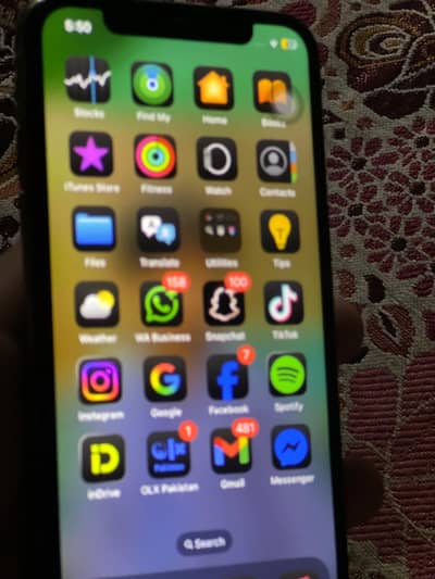 Iphone xs 256 gb factory Unlock face id off Battery change Pannel chng