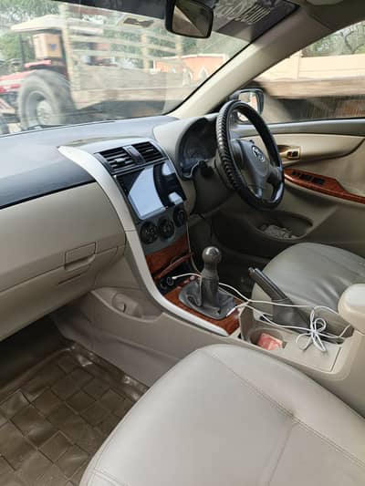 Toyota Corolla gli 2009 model 2014 convert.