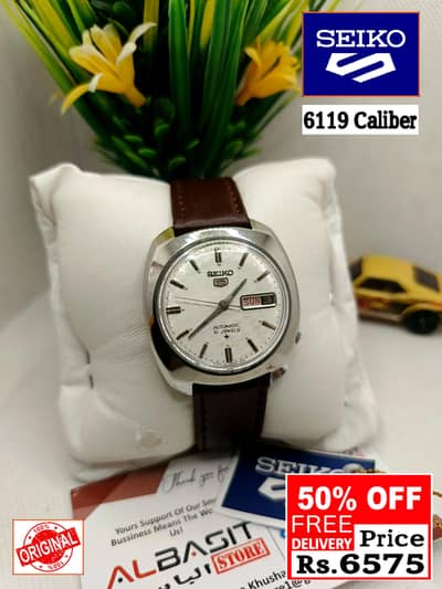 Seiko 5 Citizen Orient Automatic Pre-Owned watch Japan 03161737353