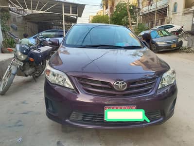 Corolla Gli 2013 manual