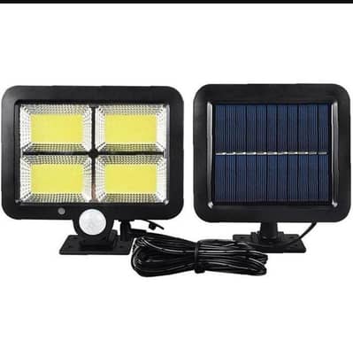 Solar motion sensor wall light black IP65 outdoor(home delivery availa