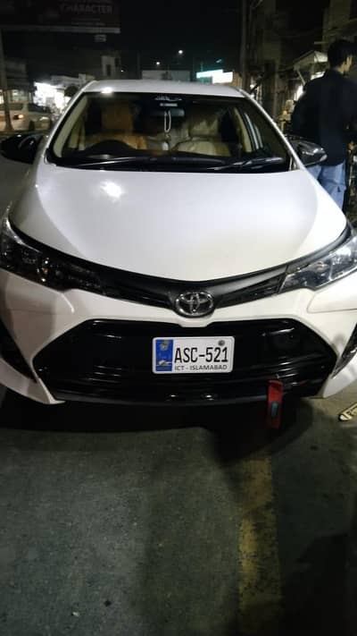 Toyota corrola altis brand new car
