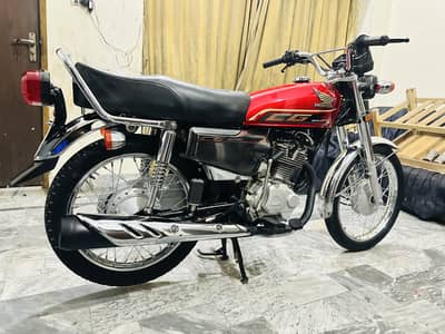 Honda125 self start-