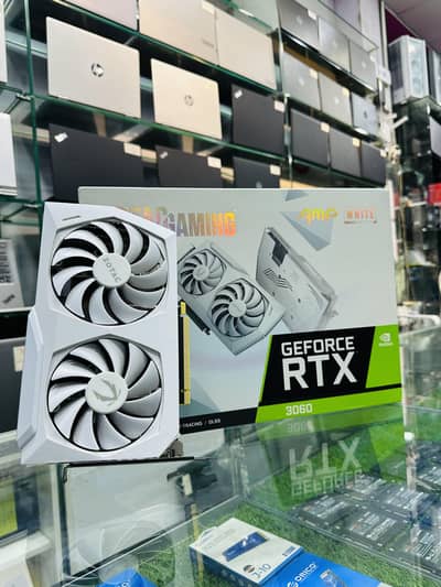 12GB NVIDIA GEFORCE RTX 3060 - ZOTAC GAMING AMP WHITE