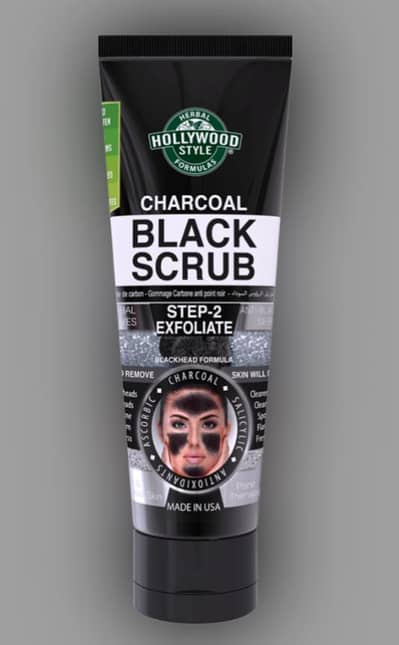 Hollywood black carbon scrub
