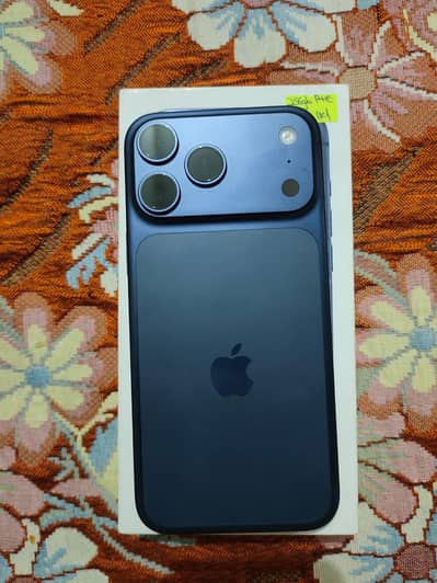 i Phone 17 Pro Max Deep Blue Colour None Active