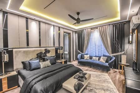 Lower Portion of 1 Kanal Furnished House Available For Rent In Bahria Town Lahore