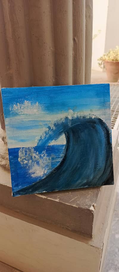 painting art of sea