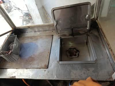 Shawarma Burger & Fries Counter