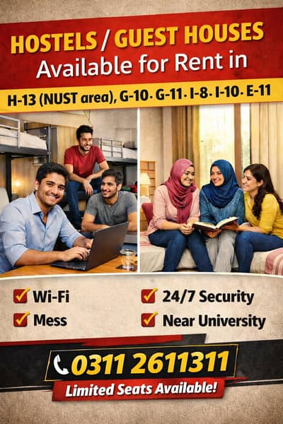 Gust House Available Islamabad