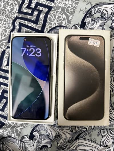 Iphone 15 Pro Max 256gb physical sim +e sim dual