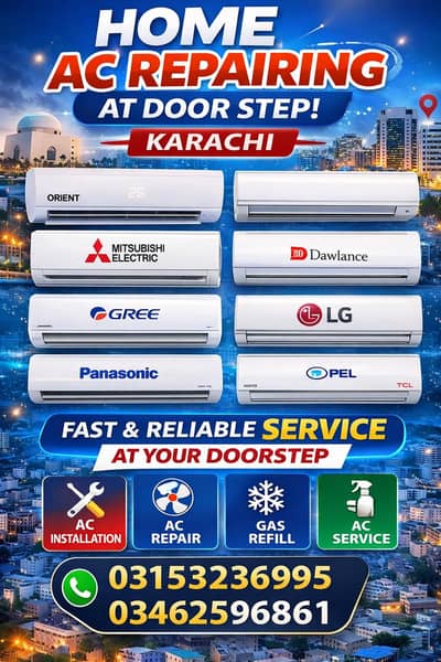 Ac Repairing at door step