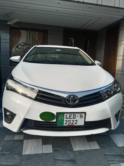 Toyota Corolla Altis 1.6 2016 total Genuine Condition urgent sale