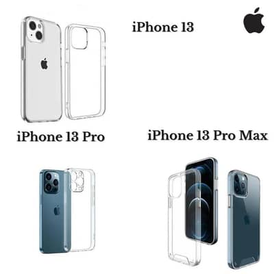 Transparent Crystal Clear Case for iPhone 13 Pro Max