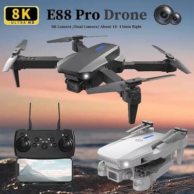 PRO WiFi HD Dual Camera Flying Drone - 2.4GHZ with Remote Control
