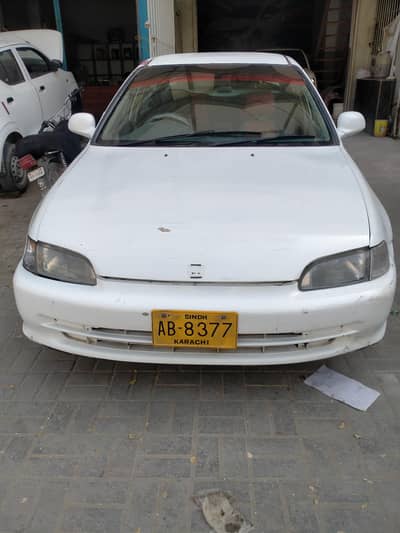 Honda civic manual 1995  family use car